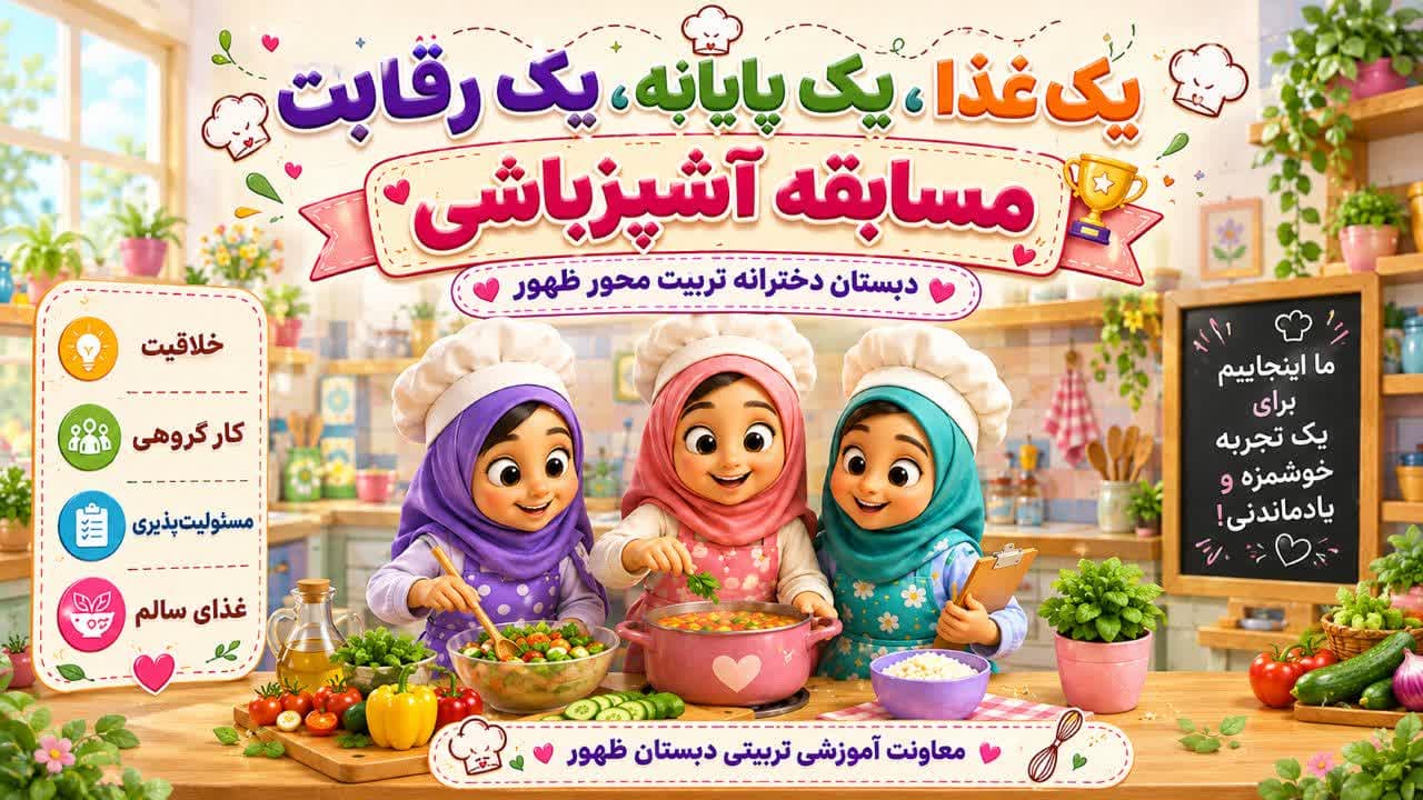 مرحله اول مسابقه آشپزباشی کلاس اولی ها